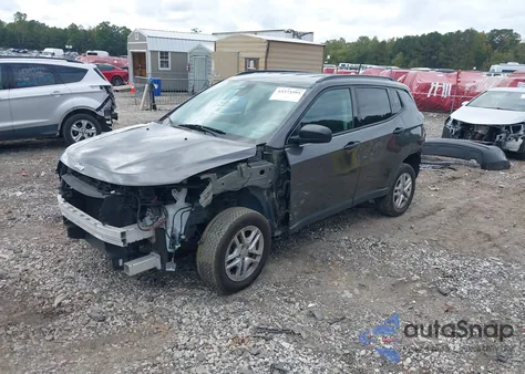 2018 Jeep Compass Sport Fwd z USA, uszkodzony, nr VIN 3C4NJCAB6JT250691